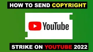 how to send copyright strike on YouTube 2023 | send copyright claim | copyright claim Kaise de