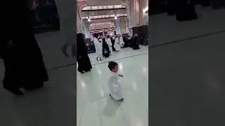 3 years old performing hajj . So Amazing mashallah 🥰🥰🥰