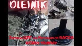Замена ЦПГ на Мотоцикле RACER RC110N TROPHY