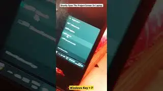 shortcut key to Opens the Project screen in asus tuf f15 || Project Your Screen Like a Pro | #shorts