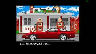 Test Drive II : The Duel (1990) Accolade - Atari ST - Gameplay