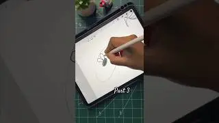 Easy daisy flower drawing (part 3) step by step 🌼 Daisy doodle tutorial #drawingtutorial #shorts