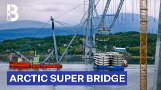 Building the Longest Arctic Bridge: The Hålogaland Suspension Marvel | Blueprint