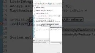 partitioningBy method in java8 stream 