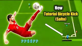 YANG DI NANTI ! TRIK SALTO ( BICYCLE KICK ) DARI TENDANGAN POJOK PES PPSSPP || GACORR PARAH !!!