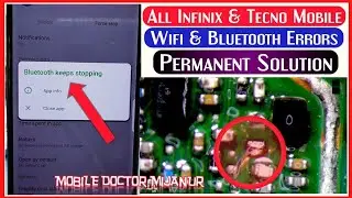 Bluetooth keeps Stopping Permanent Solutions For All Infinix & Tecno & Some Others Brand By MIJANUR