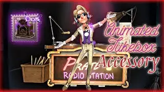 [Identity V] First Officer Acessory COA Animated Jukebox + Skin Pirate Radio feat 