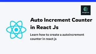 #44 React Js Challenge Day 44 | auto increment counter in react js