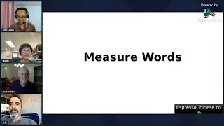 Live discussion on Chinese measure words - deep understanding in one video - Integrated Chinese