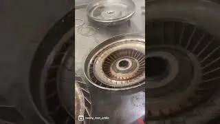 Cutting a torque converter apart