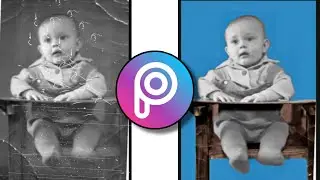 🤩RECOVER OLD DAMAGE PHOTO😍| PicsArt |lucky fashion
