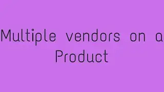 How to set multiple vendors on a Product in Odoo