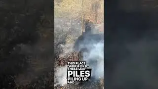 Dealing With a Jump During A Prescribed Burn 