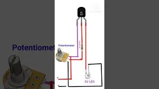 BC 547 with 3v LED #electrical #youtubeshorts #shortfeed #shrots