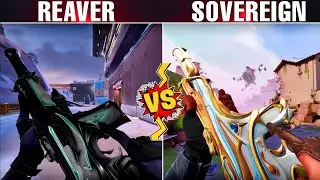 Reaver Phantom VS Sovereign Phantom Comparison || Which One Is The Best Phantom Skin In Valorant ||