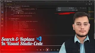 How to Search and Replace in VS Code | Find & Replace Across Files (2025 Guide) - Visual Studio Code