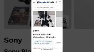 $269.99 US for PS3 80gb CECHE01 Backwards Compatible Motorstorm Bundle 
