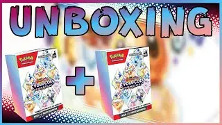 Unboxing 2x Mini Booster Box de Evolução Prismática