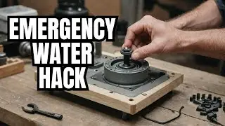 How to Make a Hand Powered Water Pump for Survival, Emergency and Disaster.