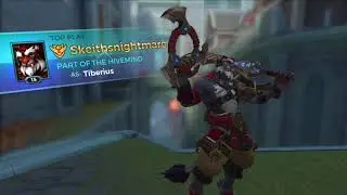 Paladins Tigrons Tale: Team Deathmatch on Trade District with Tiberius