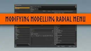 06.Houdini 19 | Modifying Modelling Radial Menu