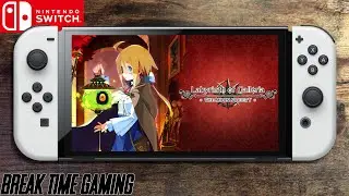 Labyrinth of Galleria The Moon Society - Nintendo Switch OLED Gameplay