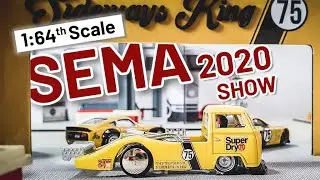 1:64th Scale SEMA 2020 Custom Car Show Hot Wheels