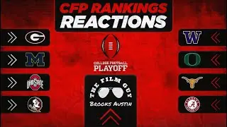 NBR: College Football Playoff Rankings Reactions