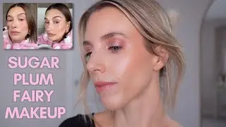 Call me the Sugar Plum Fairy | Glowy Pink Makeup Look