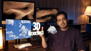 Use 2D Elements in 3D WORKSPACE | Davinci Resolve Fusion Tutorial