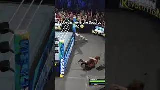 Bobby Lashley Broke Doudrop leg 😱