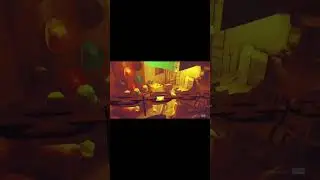 Кот тырит каску под подлую еврейскую музыку #stray #игры #киберпанк