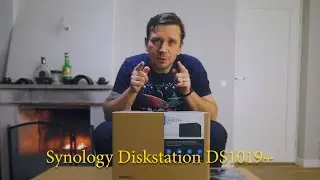 Synology Diskstation DS1019+ unboxing and installation