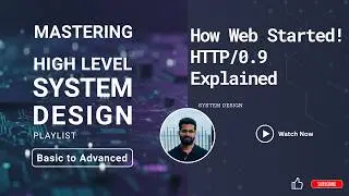 10. Origin of HTTP with HTTP 0.9 