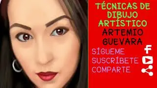 Dibujo Digital - Retrato Rostro Femenino - Proceso Completo Desde Cero -Dibujo Artístico Profesional