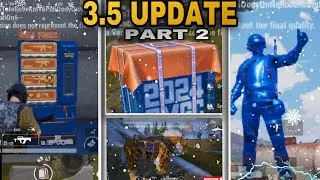 3.5 UPDATE LEAKS PART 2🔥NEXT BIG UPDATE! FULL LEAKS PUBGMOBILE UPCOMING CRATES AND CAR🔘
