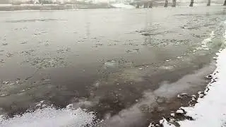 Ледостав 2022 в Кузбассе