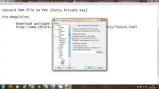 Convert PEM File to PPK File