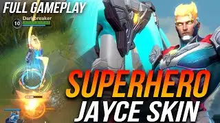 WILD RIFT NEW SUPERHERO JAYCE SKIN @League of Legends: Wild Rift