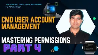 Mastering User Account Management with CMD: Creation, Deletion, and Administrator Permissions part 4