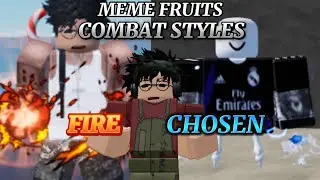 HOW TO GET THE 2 COMBAT STYLE IN MEME FRUITS?!!?