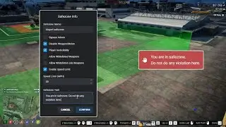 SAFE ZONE CREATOR FIVEM | ESX/QBCORE