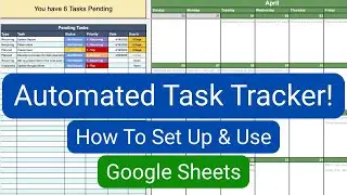 How to Use the Upgraded Rolling Automated Task Tracker in Google Sheets