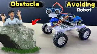 Obstacles Avoiding Robot - for Education Purpose | Best Science Project for science Exhibition