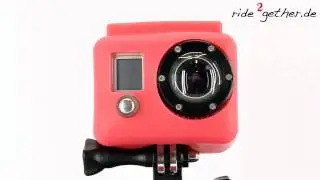 ride2gether.de | Xsories Silkon Hülle für GoPro HD pink