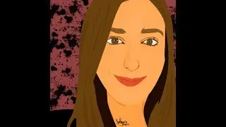 Simple Portrait Vector Art - Photoshop Tutorial-رسم الفيكتور ارت بطريقة سهله