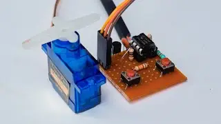 Servo motor controller using 555 IC || Servo tester || Servo controller without Arduino