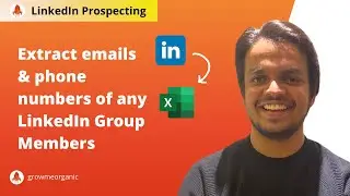 [2026] Extract emails from LinkedIn Groups | Scrape emails and phone numbers from LinkedIn Groups