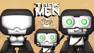 Tankman Funko pop's | Ted x Tankwoman family Funko pop set | Ned (fanchild oc) 