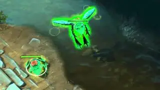 Dota 2 Unusual Skip the Delivery Frog - RE (Light Green)